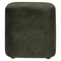 Ethnicraft Hocker Cube olivgrün New