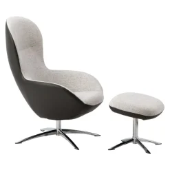 Edition Hocker Ersa dunkelgrau, hellgrau Outlet