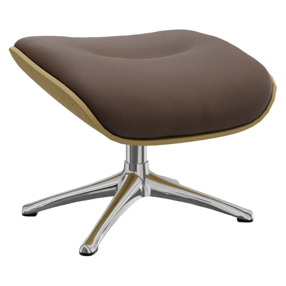 FLEXLUX Hocker Fashion Clement Nature 0721 Hazelnut Brown New