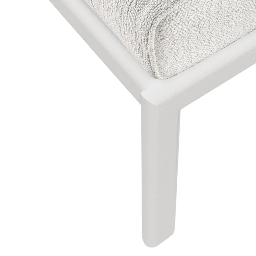 Ethnicraft Hocker Jack off-white, weiss Discount