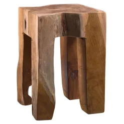 Hocker Java teakfarbig Clearance
