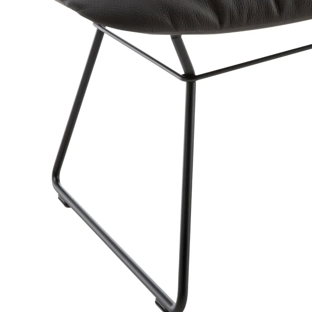 Freifrau Hocker Leya ORIENT Leder / Code 20004 / Kat. 2 Discount