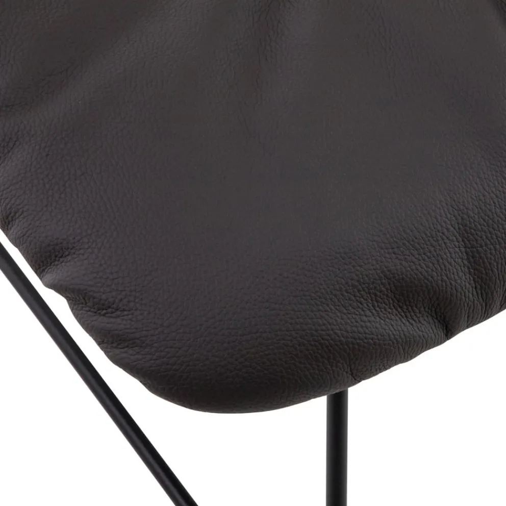 Freifrau Hocker Leya ORIENT Leder / Code 20004 / Kat. 2 Discount