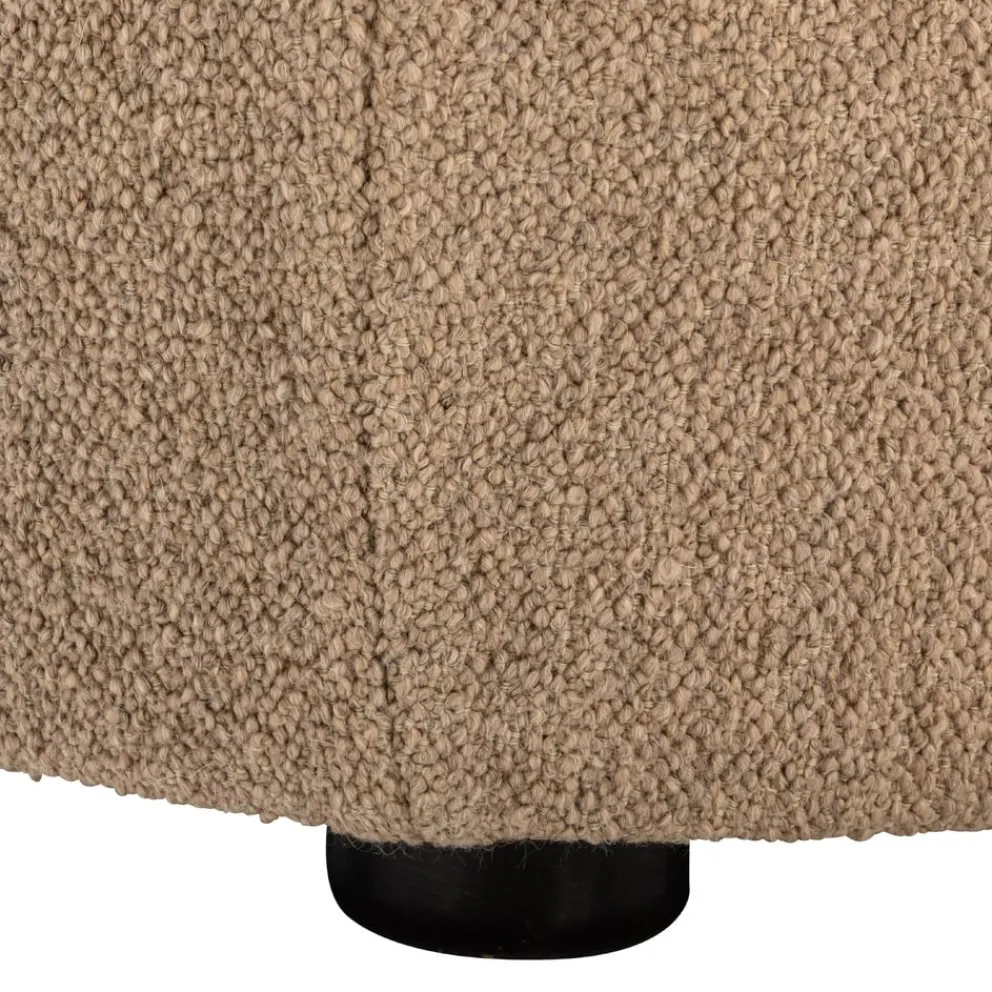 NORR11 Hocker Little Big Pouf taupe