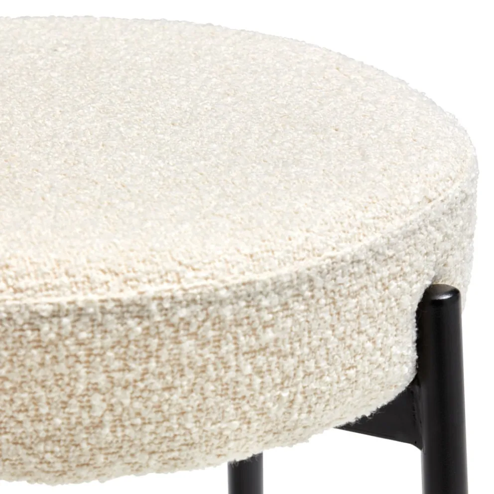 BYYU Hocker Nica weiss Sale
