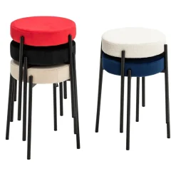 BYYU Hocker Nica weiss Sale