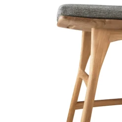 Ethnicraft Hocker Osso braun, taupe Best