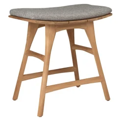 Ethnicraft Hocker Osso braun, taupe Best
