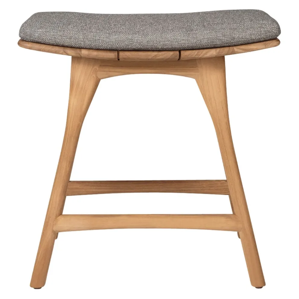 Ethnicraft Hocker Osso braun, taupe Best