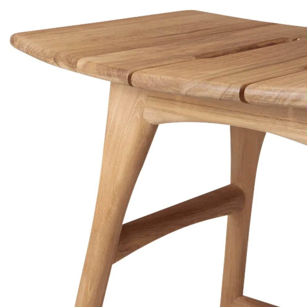 Ethnicraft Hocker Osso braun, taupe Online