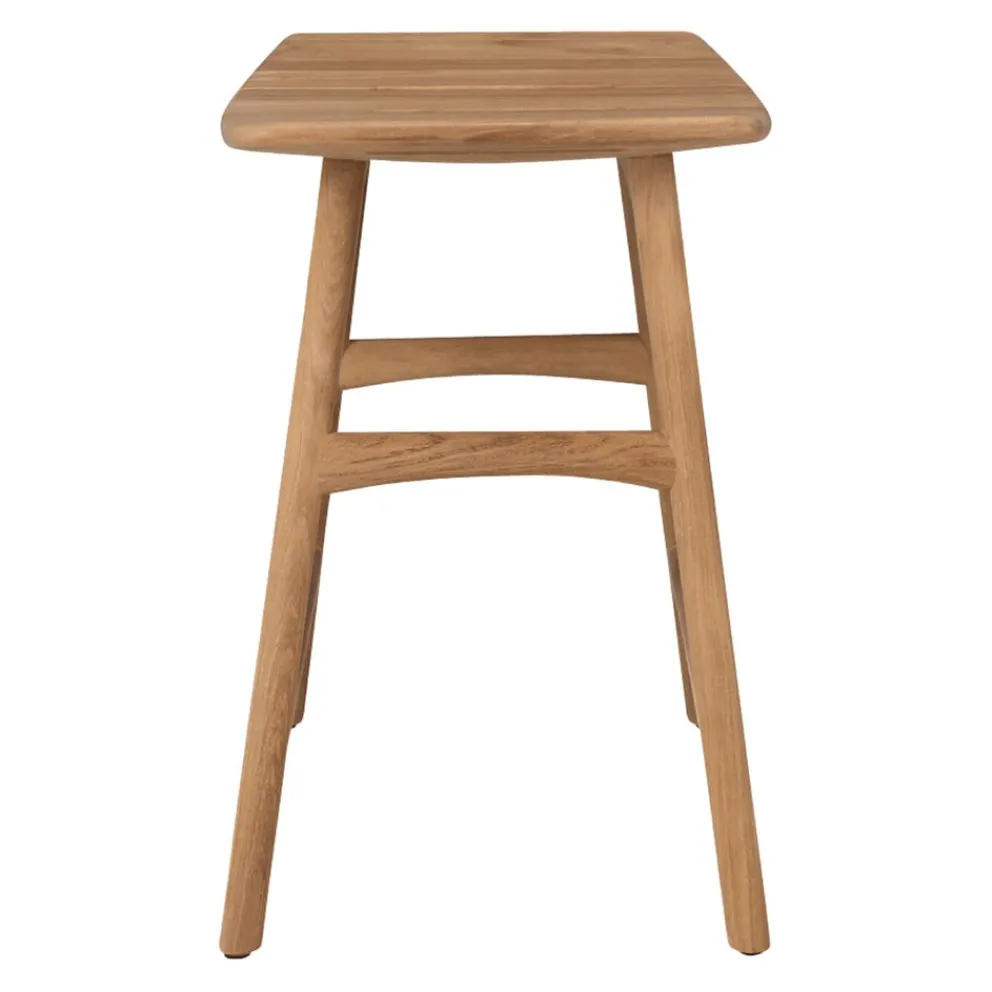Ethnicraft Hocker Osso braun, taupe Online
