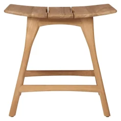 Ethnicraft Hocker Osso braun, taupe Online
