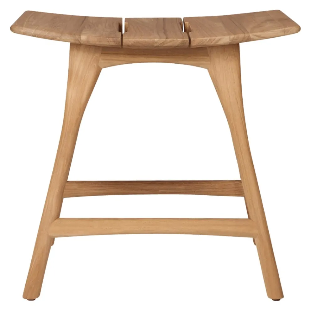 Ethnicraft Hocker Osso braun, taupe Online