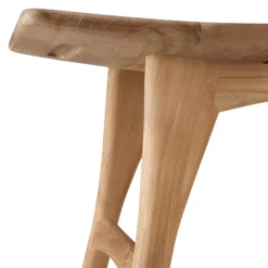 Ethnicraft Hocker Osso braun, taupe Online