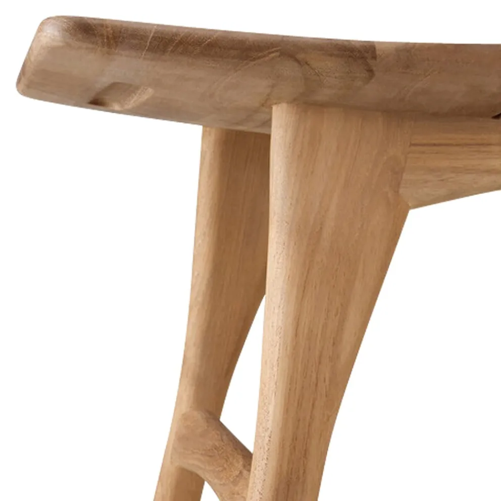 Ethnicraft Hocker Osso braun, taupe Online