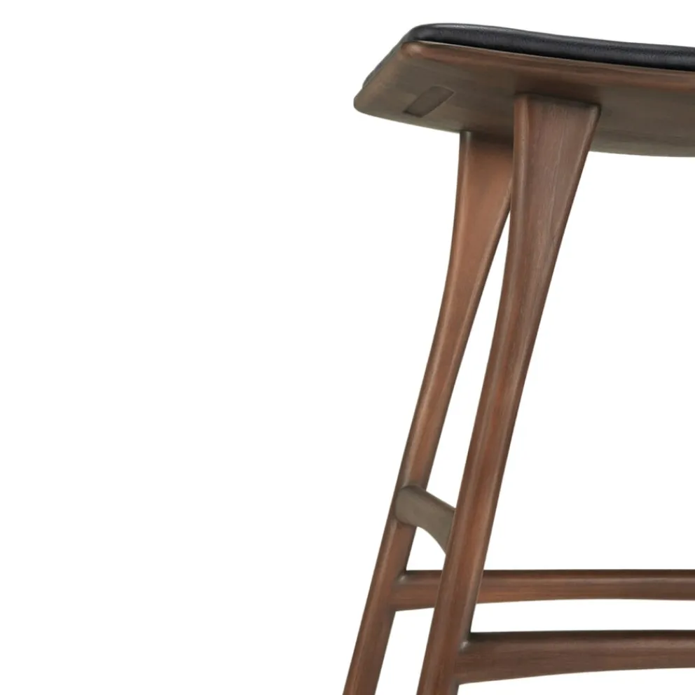 Ethnicraft Hocker Osso braun Clearance