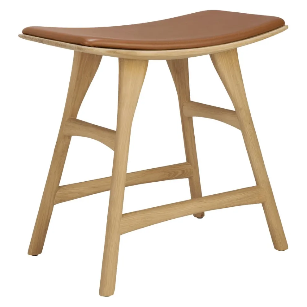 Ethnicraft Hocker Osso braun Best
