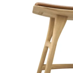 Ethnicraft Hocker Osso braun Best