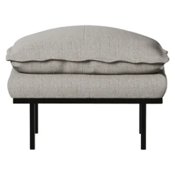 HKliving Hocker Retro hellgrau Hot