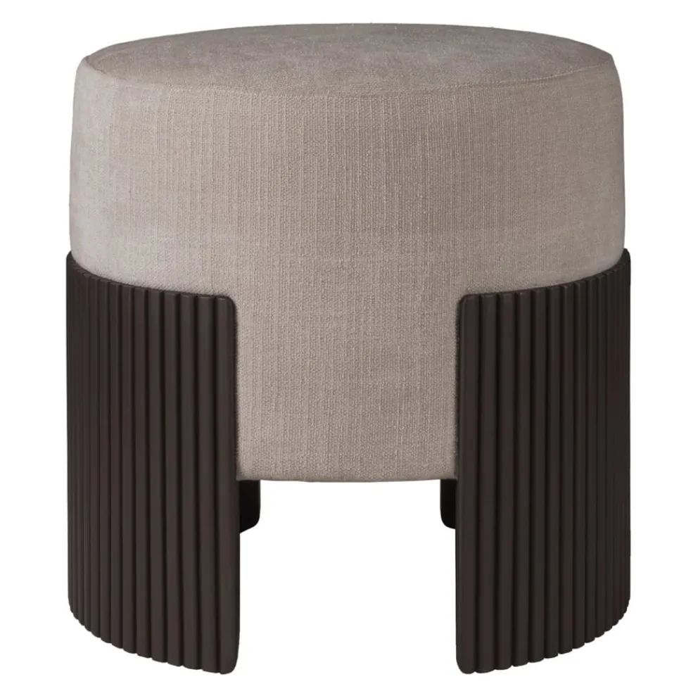 Ethnicraft Hocker Roller Max dunkelbraun Online