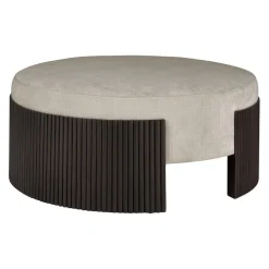 Ethnicraft Hocker Roller Max dunkelbraun Discount
