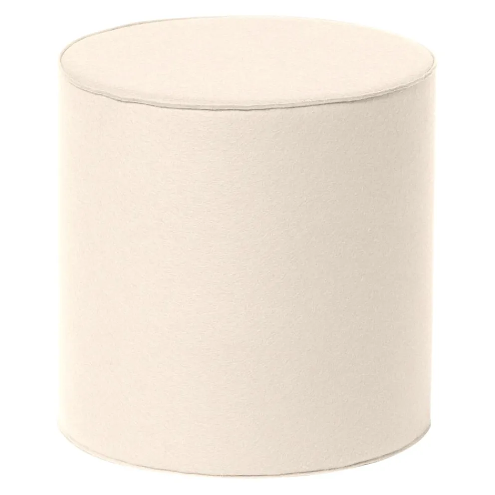 HEY-SIGN Hocker Rondo Wollweiss 03 Discount