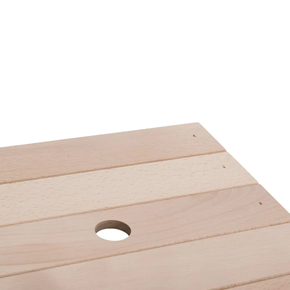 edy&liv Hocker Taburett buchefarbig