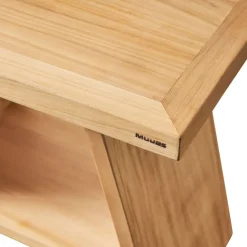 Muubs Hocker Tera teakfarbig New