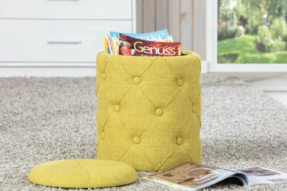 MID.YOU Hocker Yapak-506 hellgelb Online