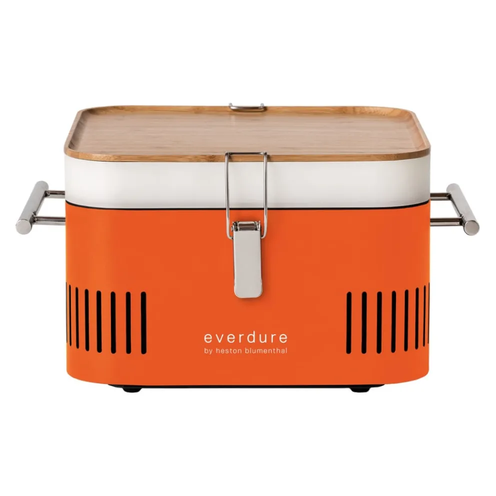 Everdure Holzkohlegrill Cube orange Outlet