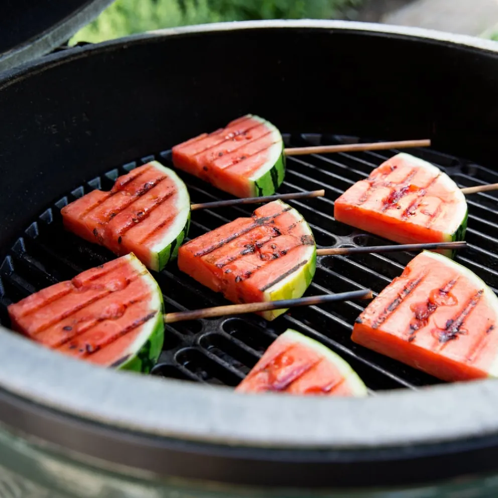 Big Green Egg Holzkohlegrill Large BBQ dunkelgrün Best