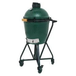 Big Green Egg Holzkohlegrill Medium BBQ dunkelgrün Clearance