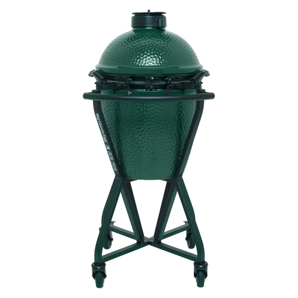 Big Green Egg Holzkohlegrill Medium BBQ dunkelgrün Clearance