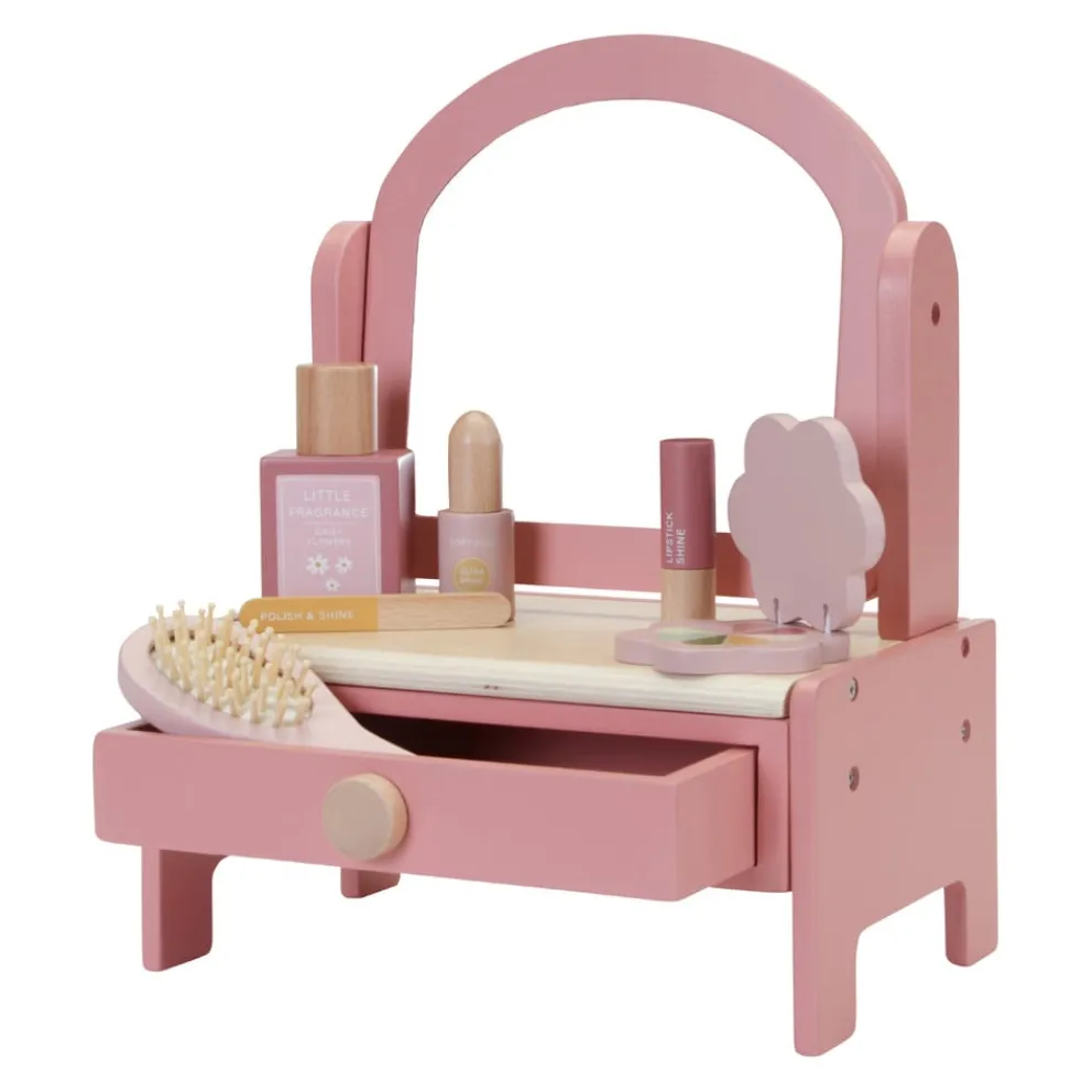 LITTLE DUTCH Holzspielzeug Little Play altrosa, buchefarbig, hellrosa Clearance