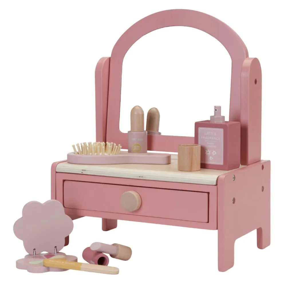 LITTLE DUTCH Holzspielzeug Little Play altrosa, buchefarbig, hellrosa Clearance
