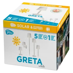 newgarden 5in1 Solarleuchte Greta weiss Best