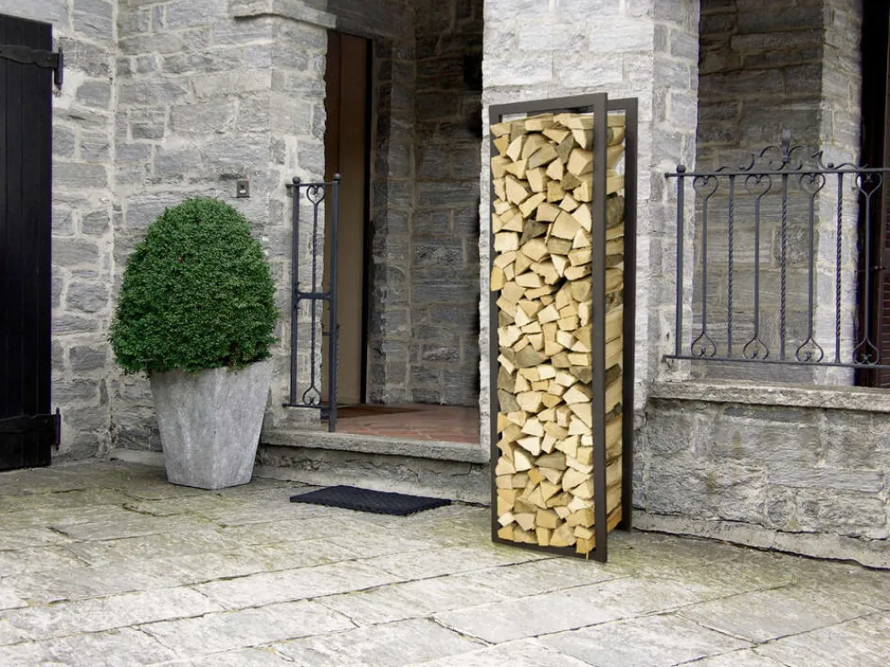 Kaminholzregal Ambiance anthrazit Outlet