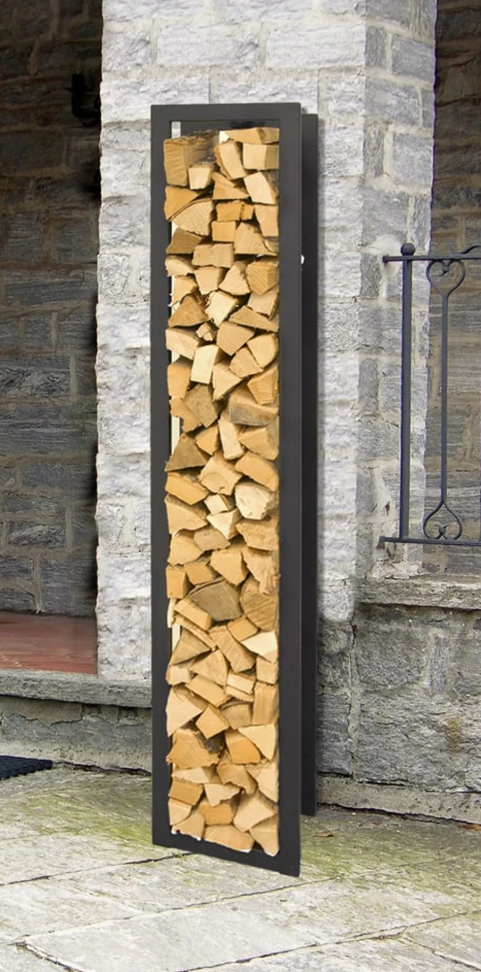 Kaminholzregal Ambiance anthrazit Clearance