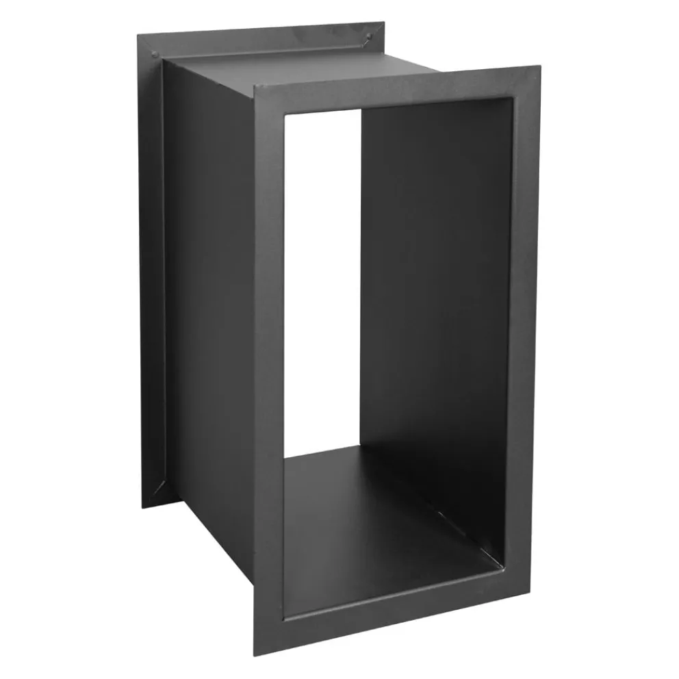 Nouvel Kaminholzregal Dekoelement anthrazit