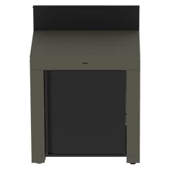 ENO Planchas Küchenmodul Eno grau, schwarz Best