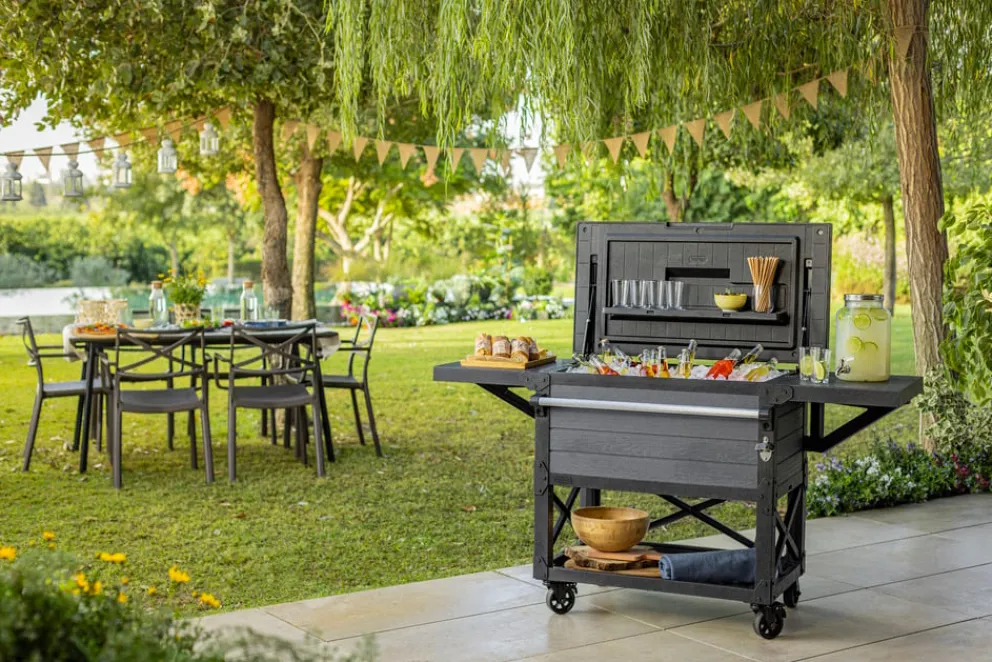 Keter Kühlbox Patio anthrazit New