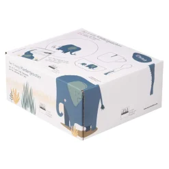 ASA Selection Kinder Geschirr-Set Kids blau, grün, weiss Outlet