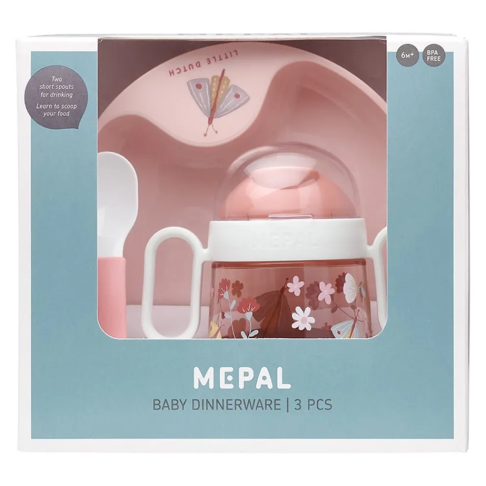 Mepal Kinder Geschirr-Set Mio rosa Sale