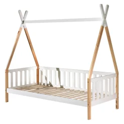 MID.YOU Kinderbett Tipi weiss Sale