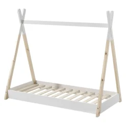 JAXX Kinderbett Tipi kieferfarbig, weiss Sale