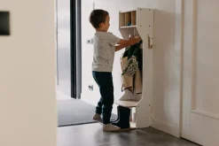 Duck Woodworks Kindergarderobe Dubna weiss Discount