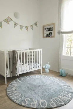 LORENA CANALS Kinderteppich ABC blau Sale