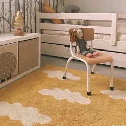 LORENA CANALS Kinderteppich Clouds gelb Outlet