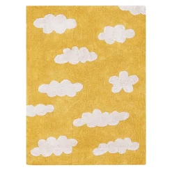 LORENA CANALS Kinderteppich Clouds gelb Outlet
