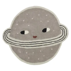 OYOY Kinderteppich Oyaccess grau